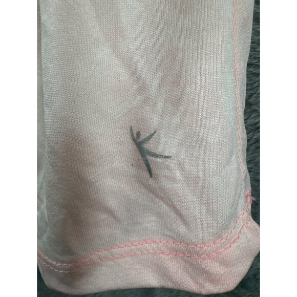 Danskin Now Womens Pink Sleeveless Athletic Tank Top L Loose Fit - Picture 5 of 9